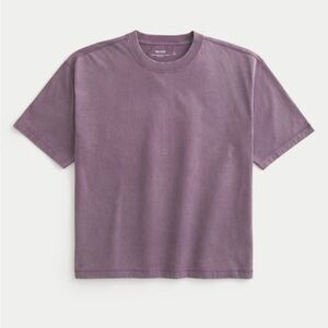 Hollister Purple Short Sleeve Tee